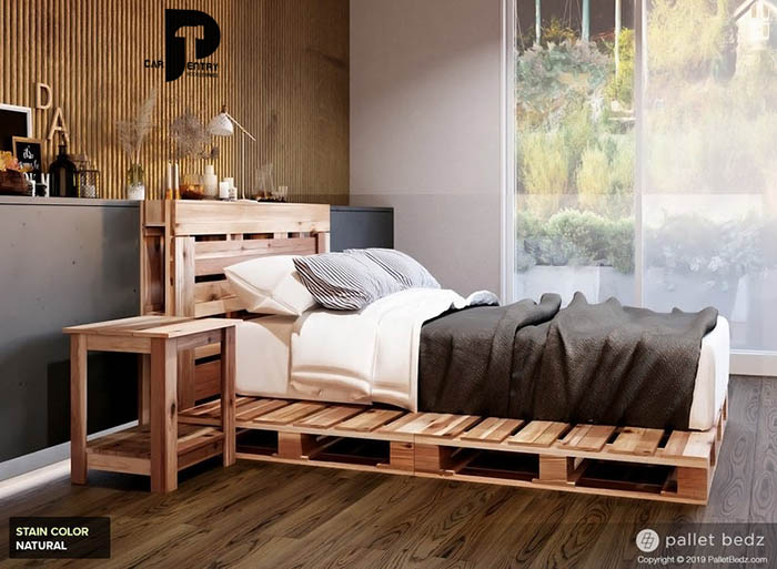 giường pallet gỗ thông gạo nam tại nha trang hợp tác với th carpentry accesories giá rẻ và được phân phối cho các đơn vị homestay và căn hộ cao cấp