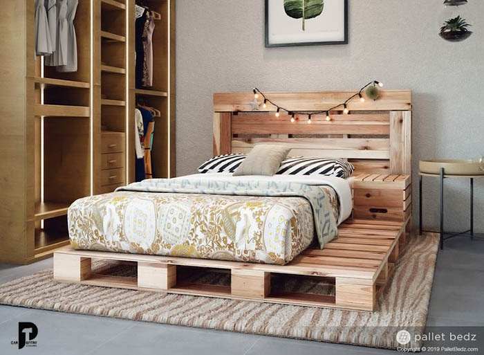 giường pallet gỗ thông gạo nam tại nha trang hợp tác với th carpentry accesories giá rẻ và được phân phối cho các đơn vị homestay và căn hộ cao cấp