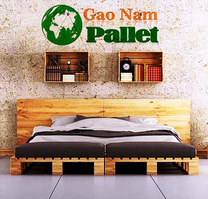 giường pallet gỗ thông tại nha trang của Pallet Gạo Nam đại diện cho chất lượng
