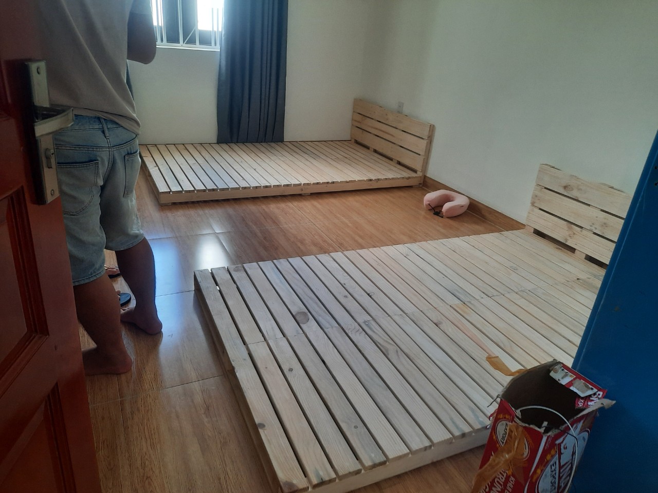giường pallet tại nha trang