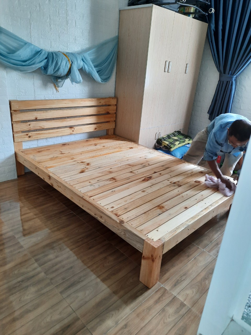 WHAT THE BEAUTIFUL GIƯỜNG PALLET BED IN NHA TRANG CITY